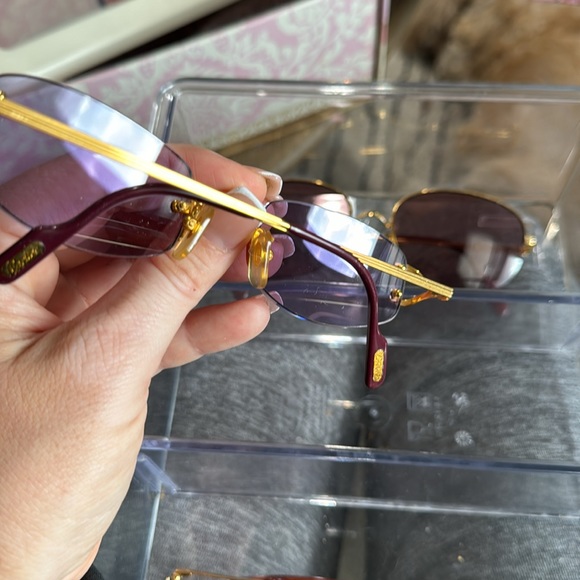 Cartier, vintage, prescription sunglasses, no scratches 3 pairs!!! Very rare - Picture 3 of 6